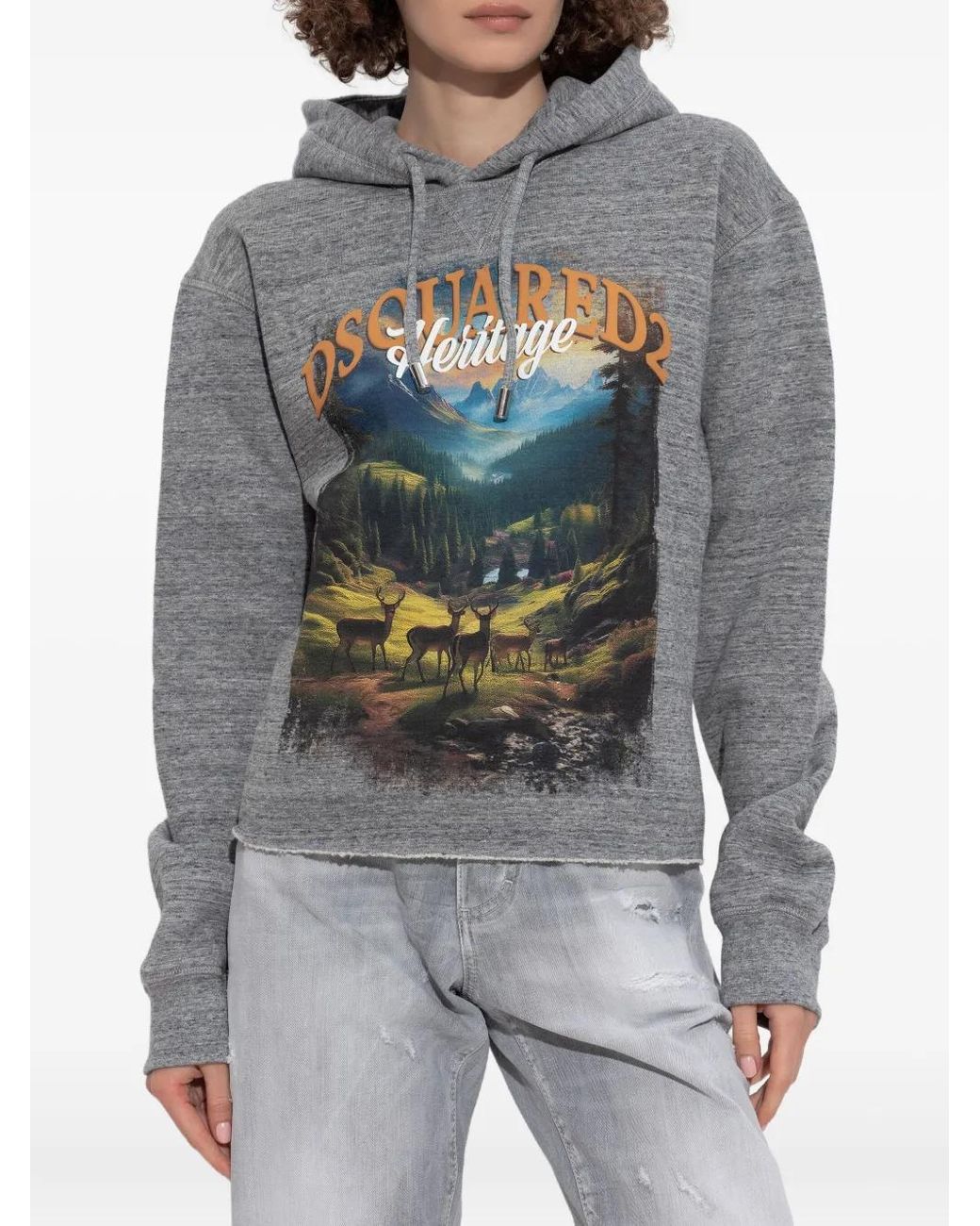 DSquared² Gray Hoodies