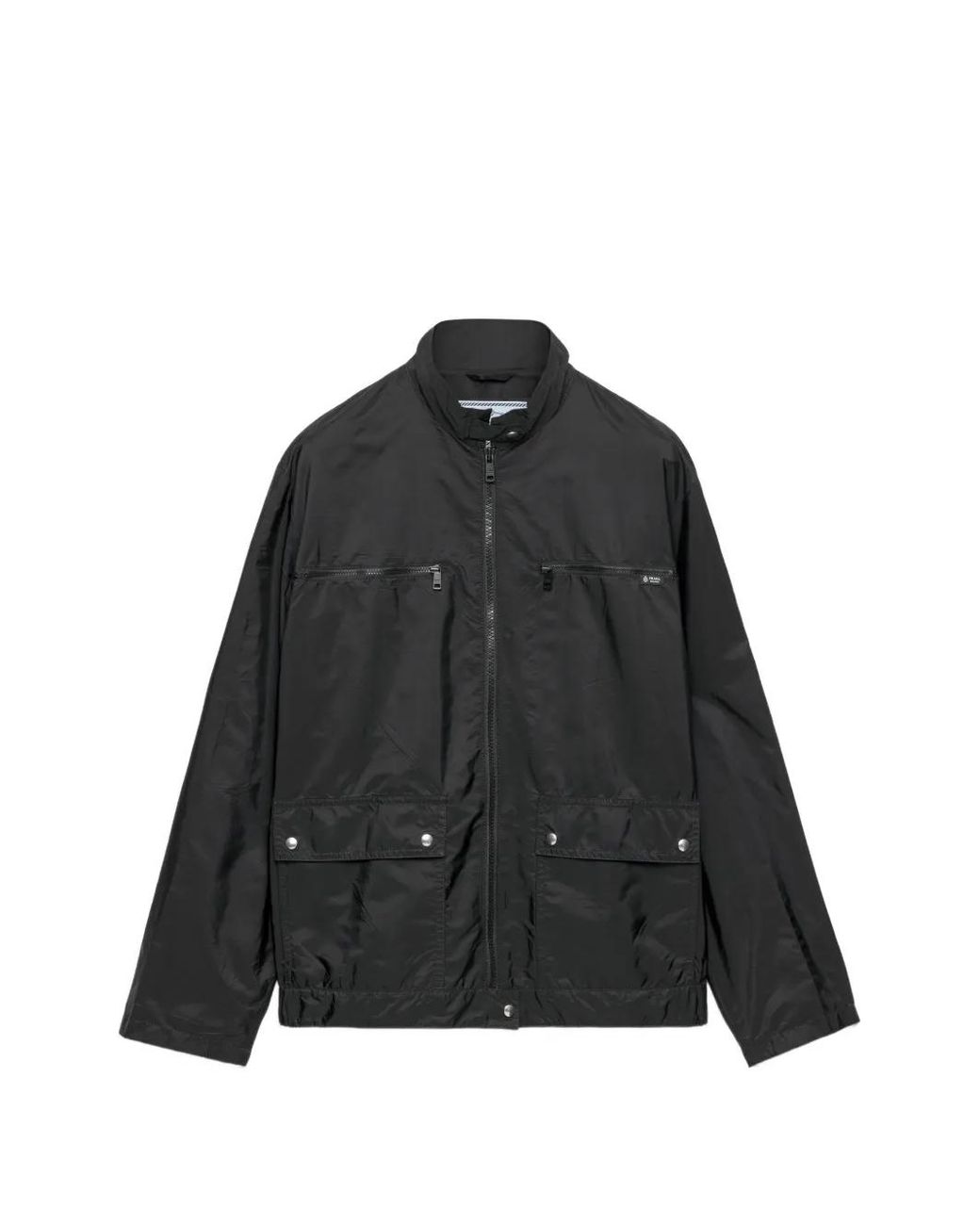 Prada Black Lightweight Re-Nylon Blouson Jacket