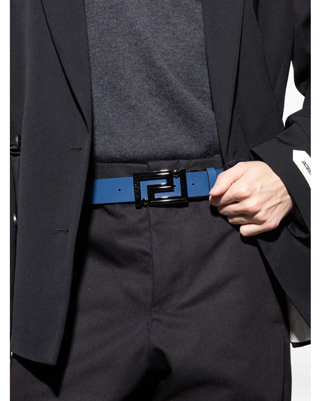 Versace White Belts for men