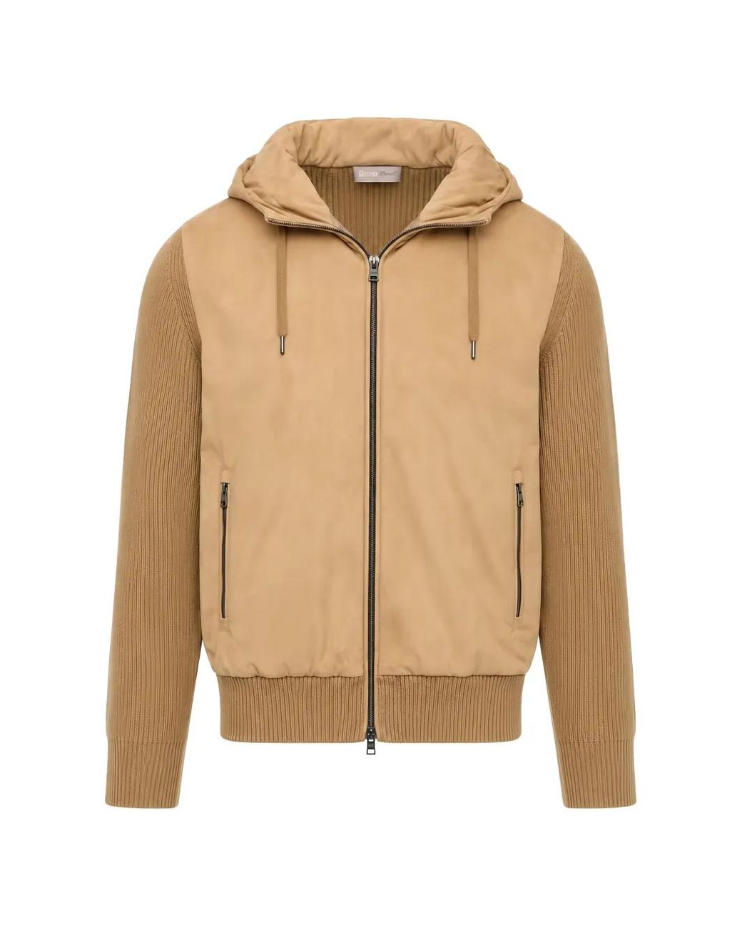 Herno Natural Veste À Empiècements Contrastants for men