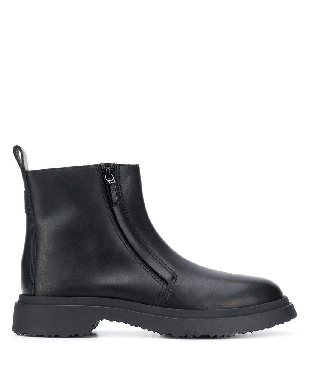 Camper Leather Walden Chunky Boots in Black - Lyst