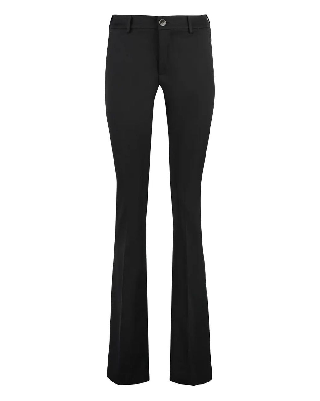 Pantalones Acampanados Elsa PT Torino de color Black