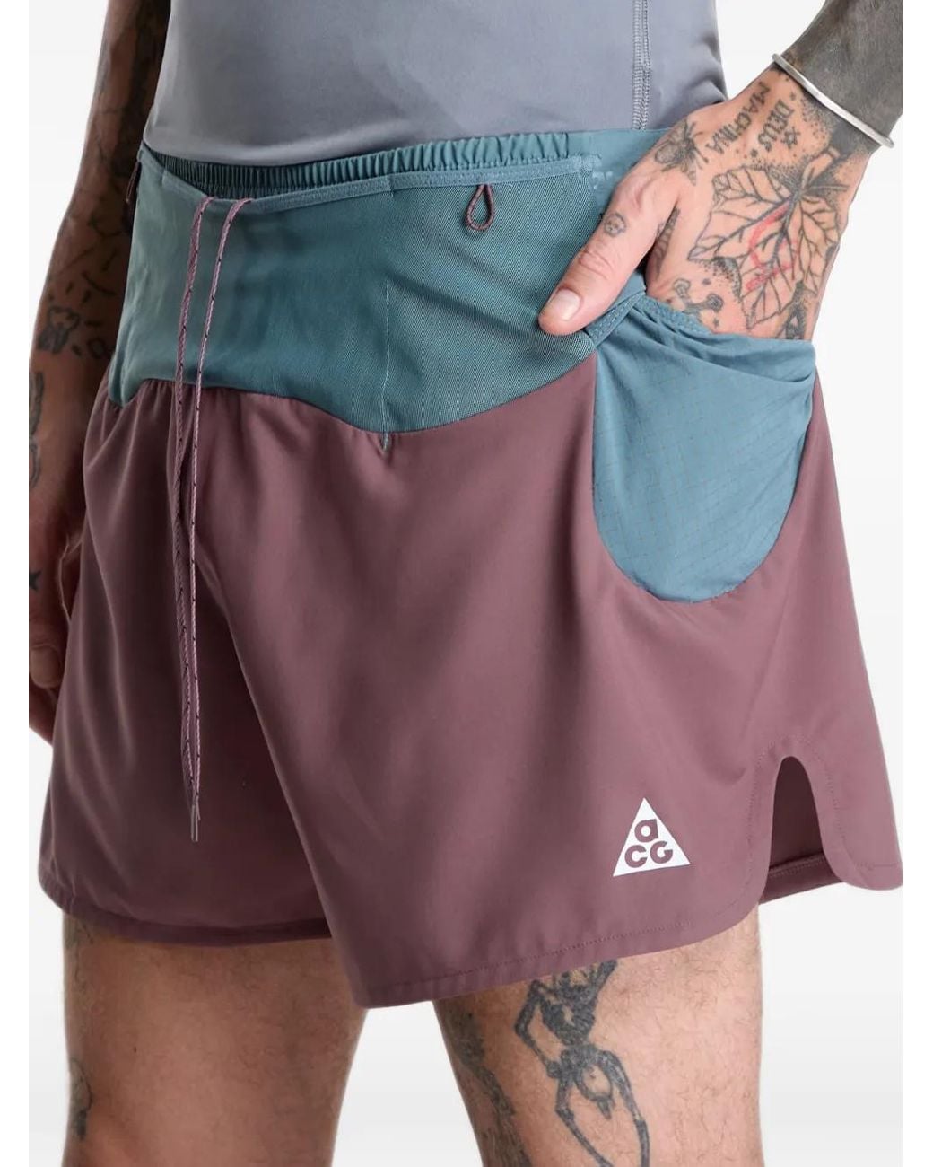 Nike Purple Acg Second Sunrise Shorts for men