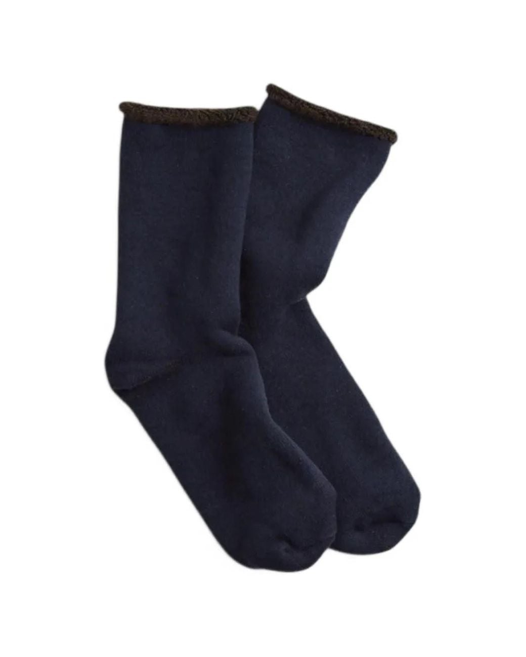 RoToTo Blue Double Face Socks