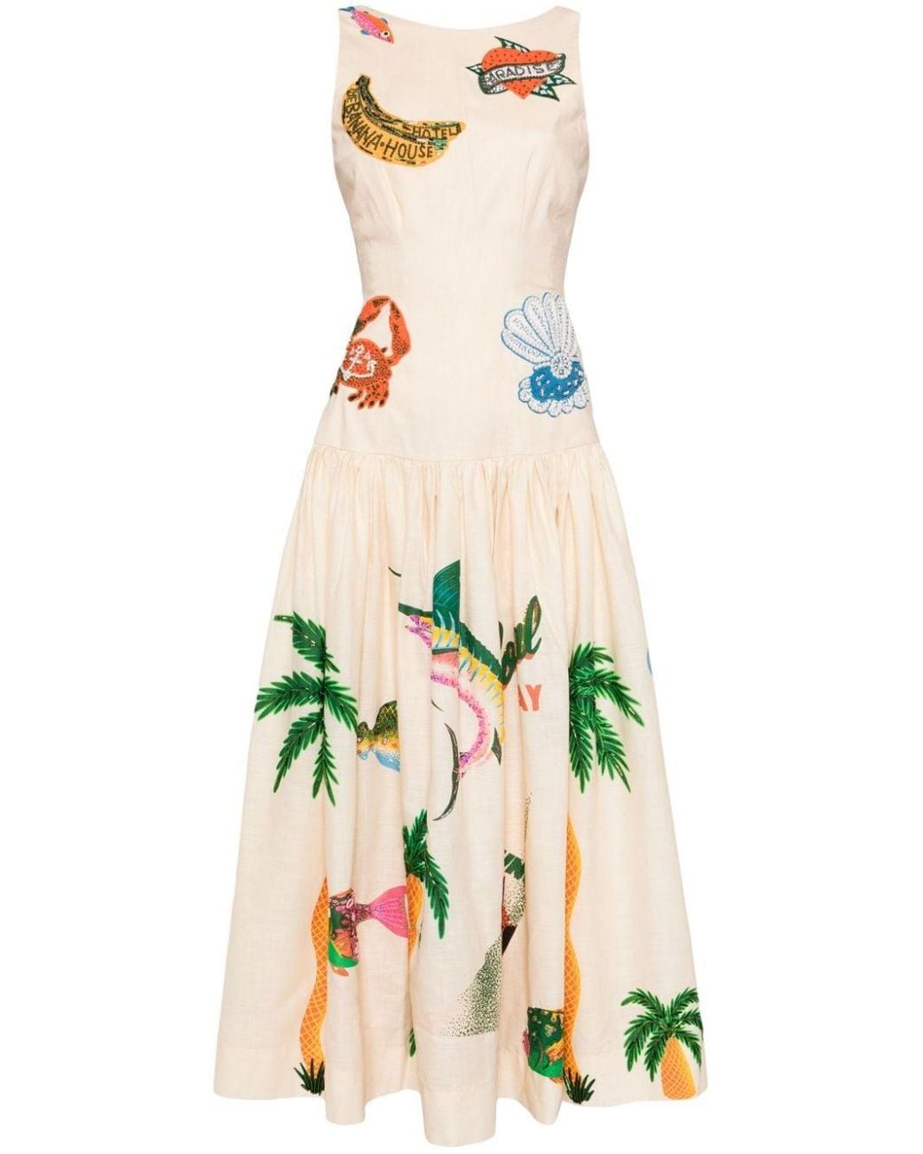 alemais beaded dress Multi Mokshini Beaded Fringe Mini Dress