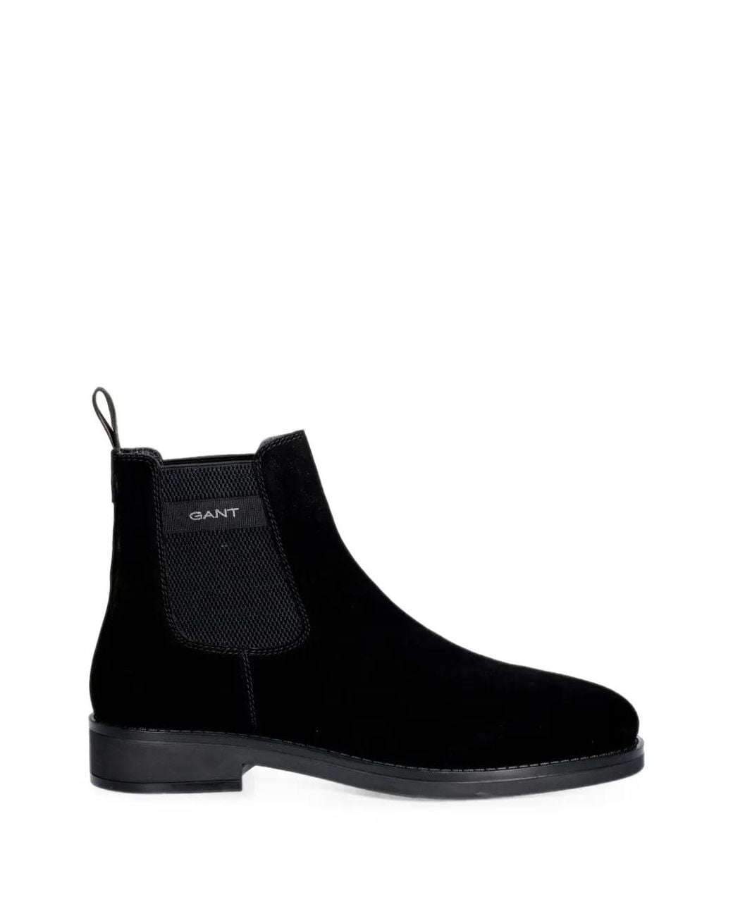 Gant Black Suede Chelsea Boots for men