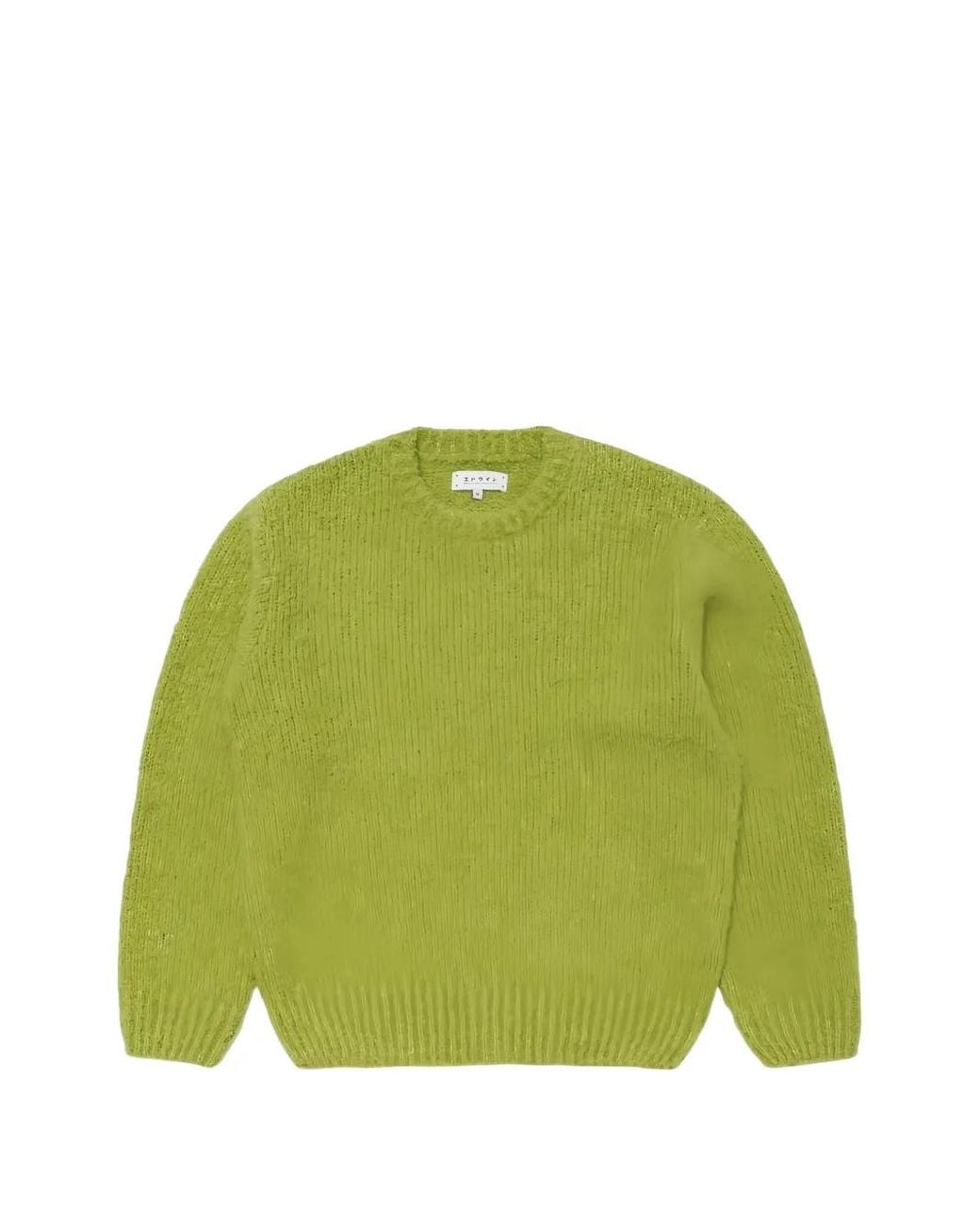 Edwin Green Pull Texturé Dun for men