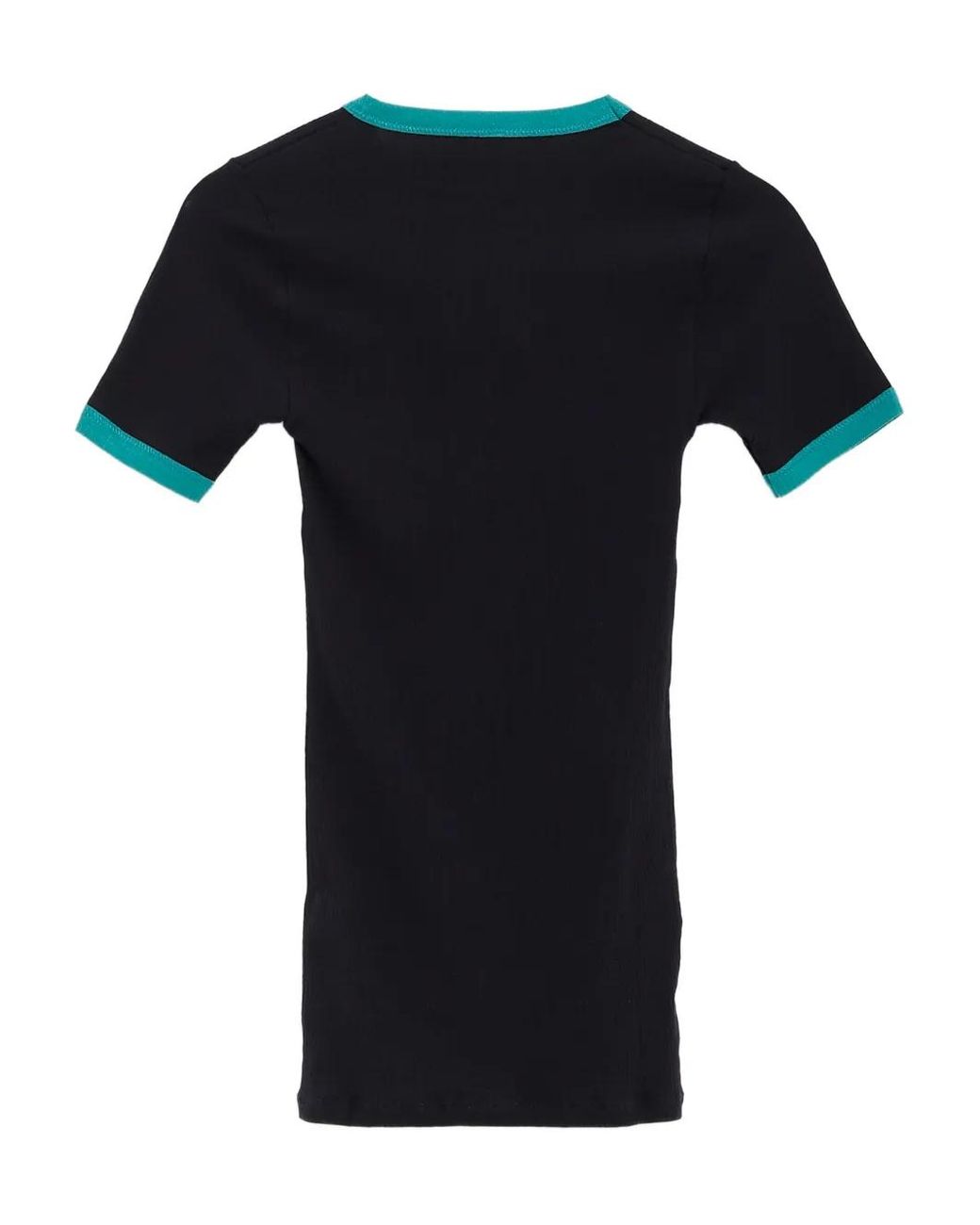 Baserange Black Short Sleeve Top