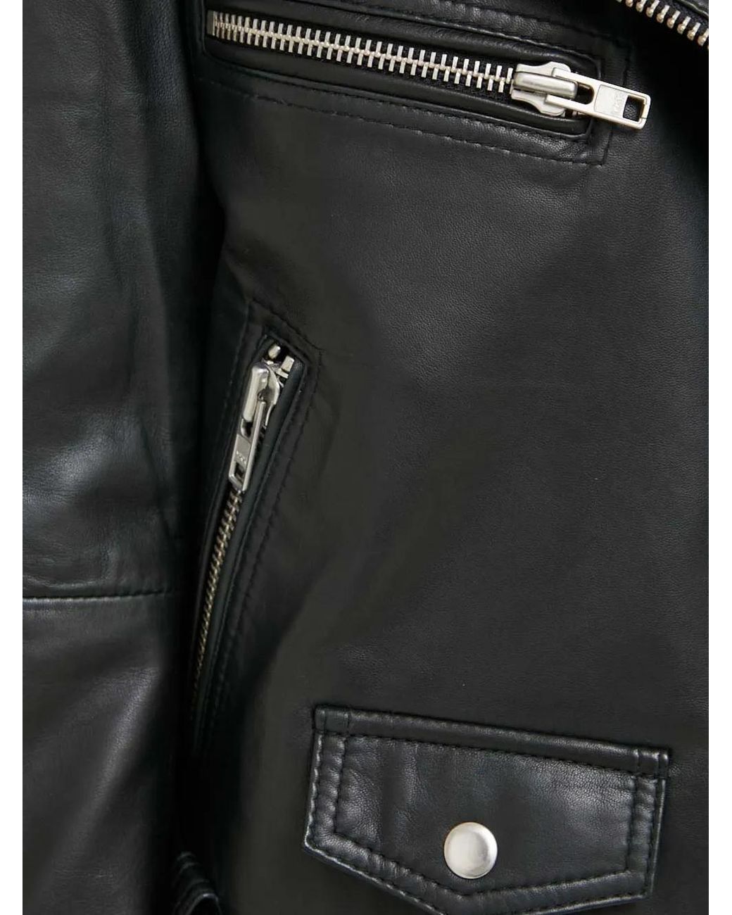 Chaqueta Madigz De Piel Gestuz de color Gray
