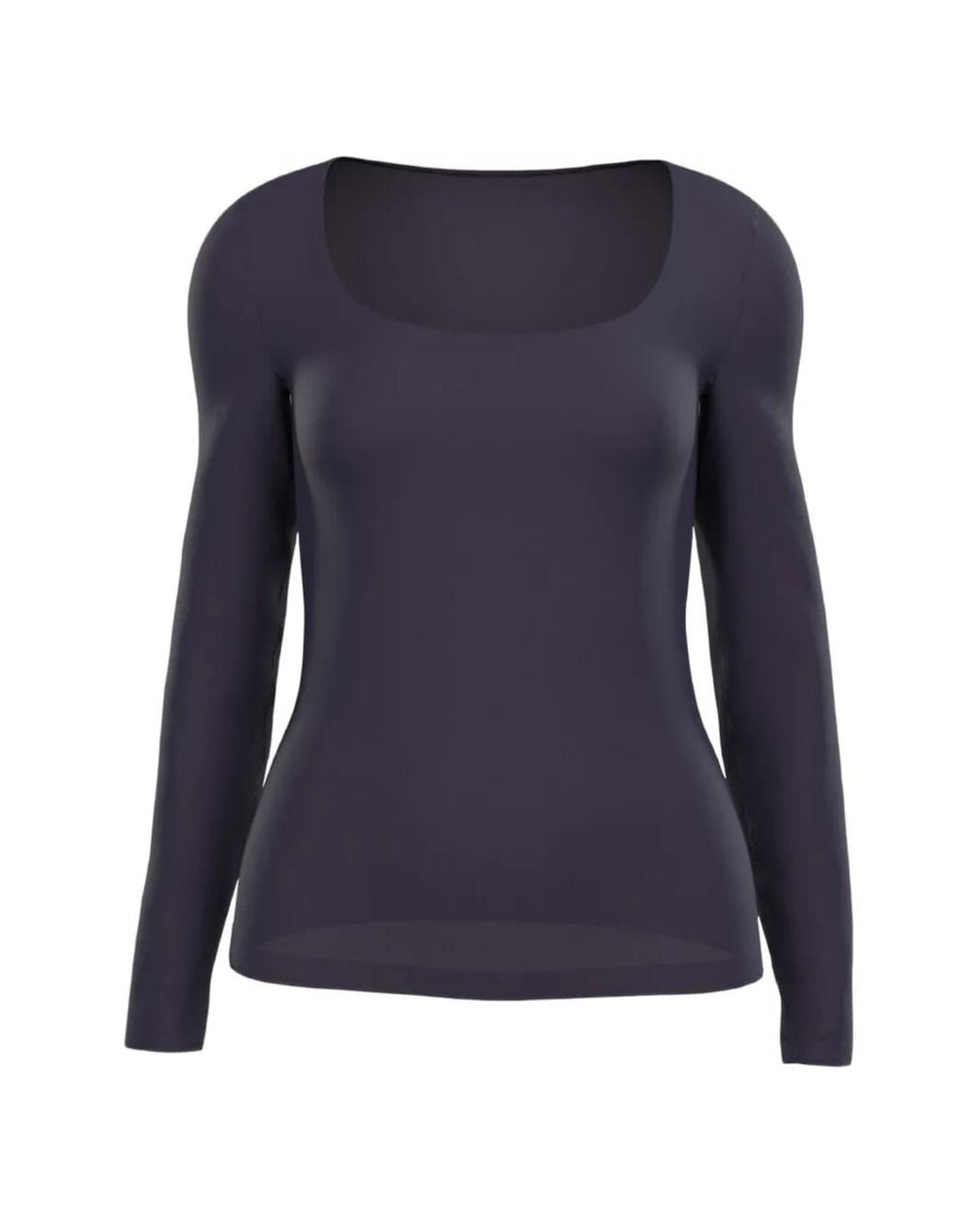 Wolford Blue Long-Sleeve Top