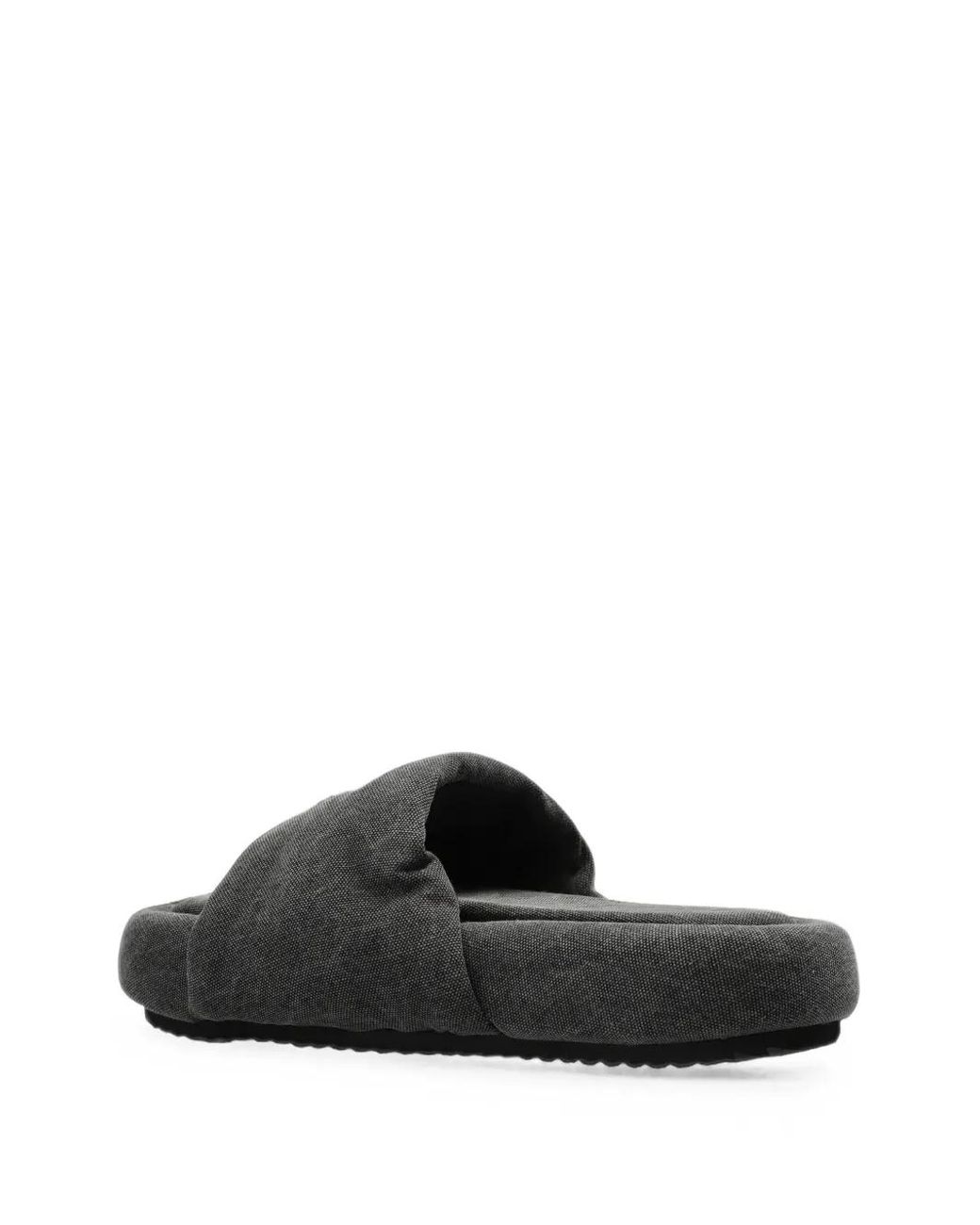 Rick Owens Black Chancla Slides