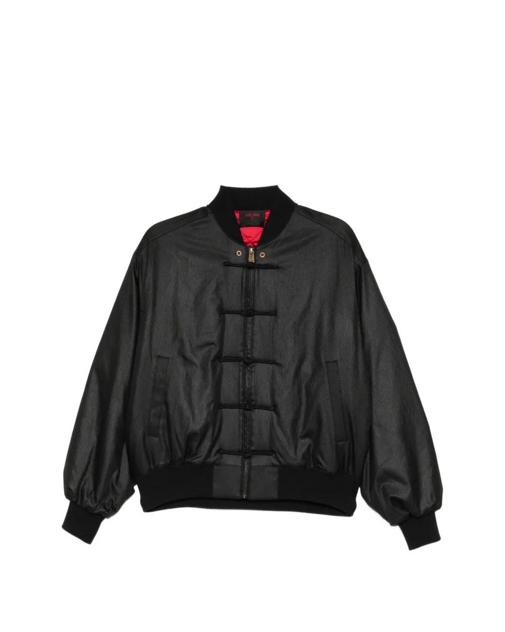 TEAM WANG design Black X Jdb Quilted Jacket for men