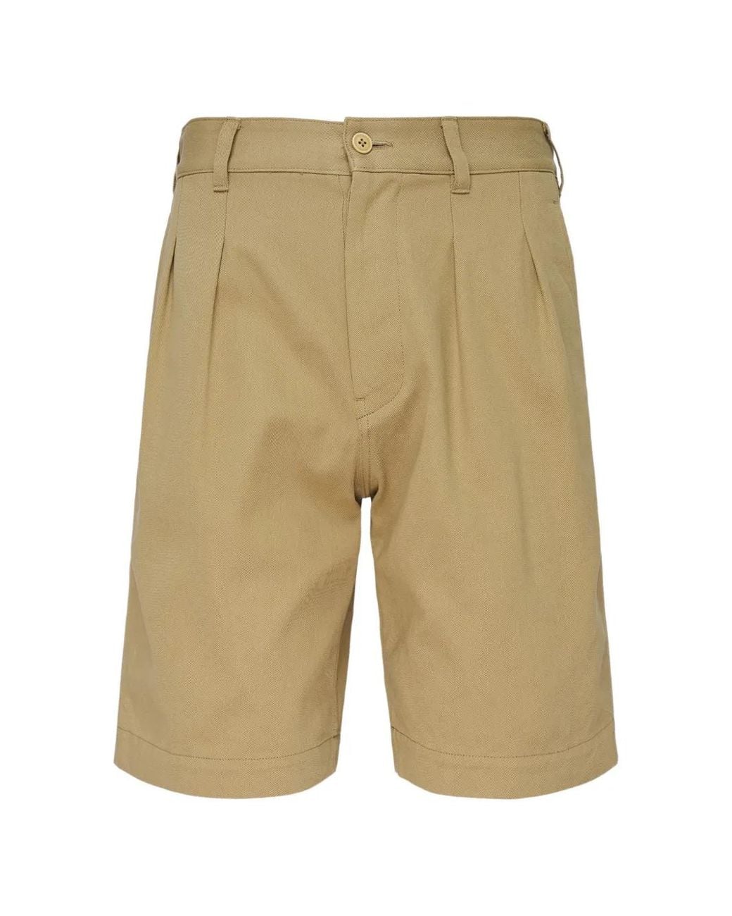 Visvim Natural Short Chino À Design Plissé for men