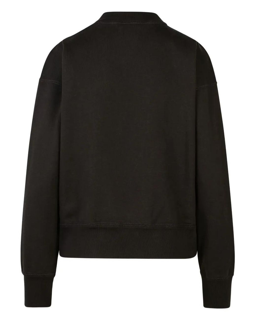 Isabel Marant Black Logo-Print Sweater