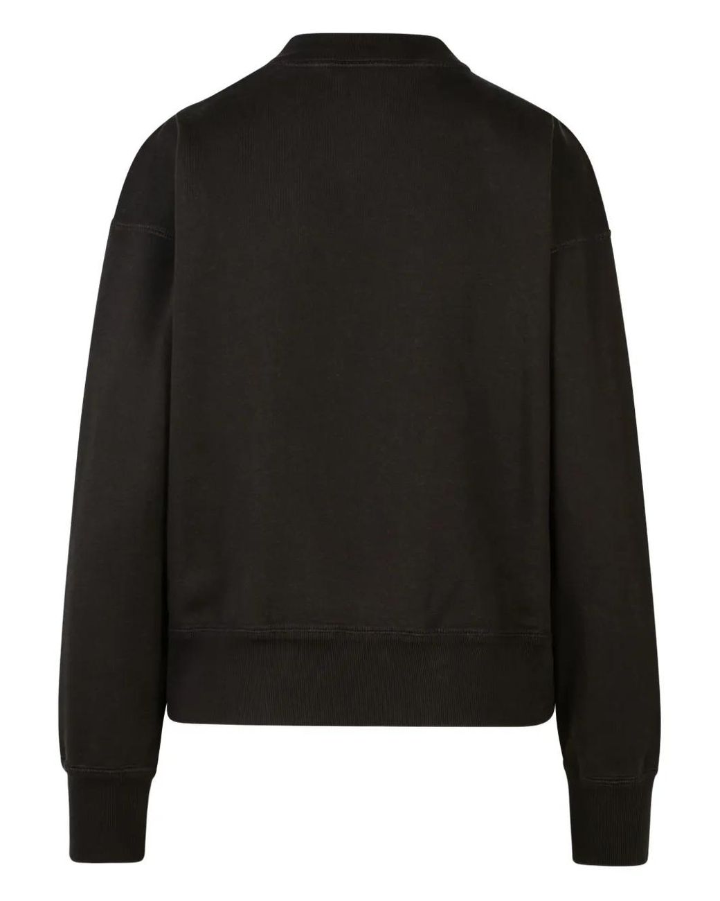 Isabel Marant Black Logo-Print Sweater