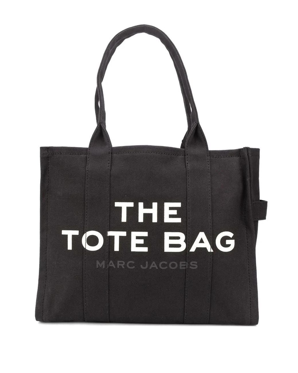 Marc Jacobs Black Die Leinwand Grobe Tasche