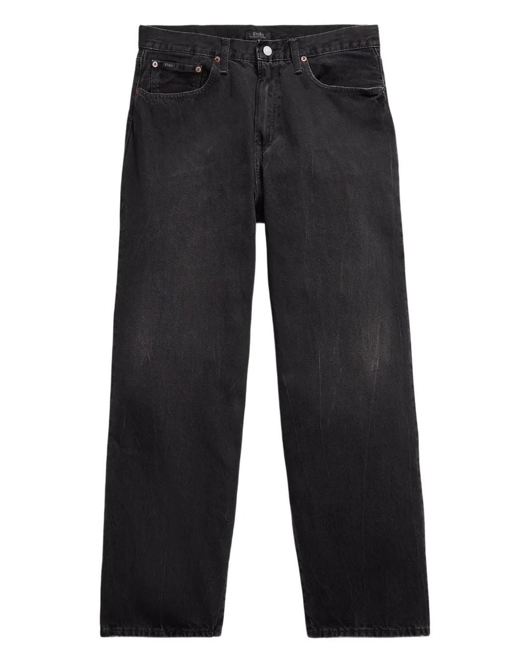 Polo Ralph Lauren Blue Rigid Denim Trousers for men