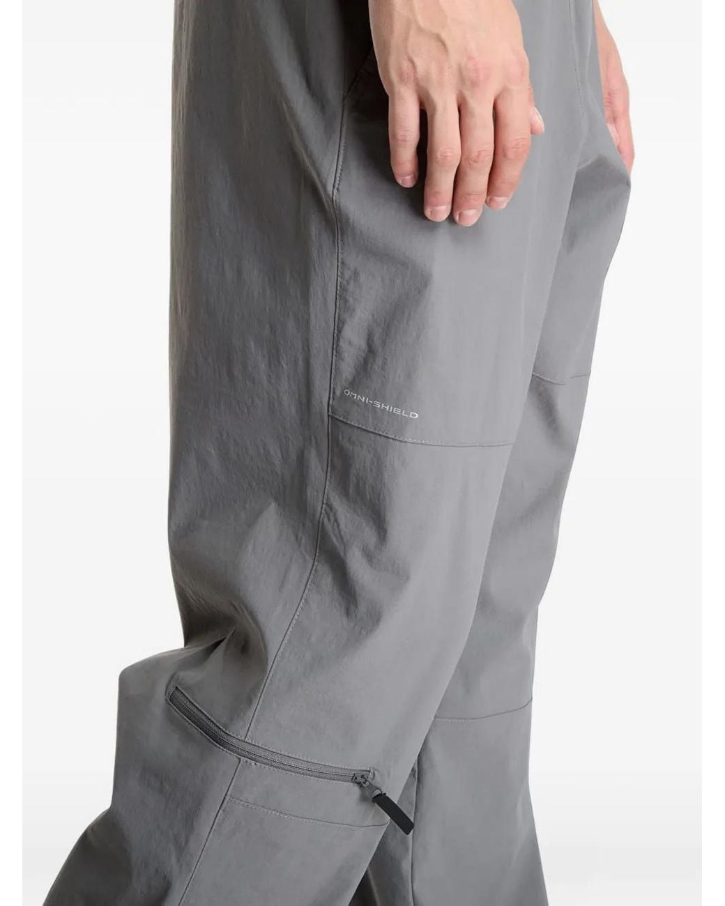 Columbia Gray Elastic-Hem Trousers for men
