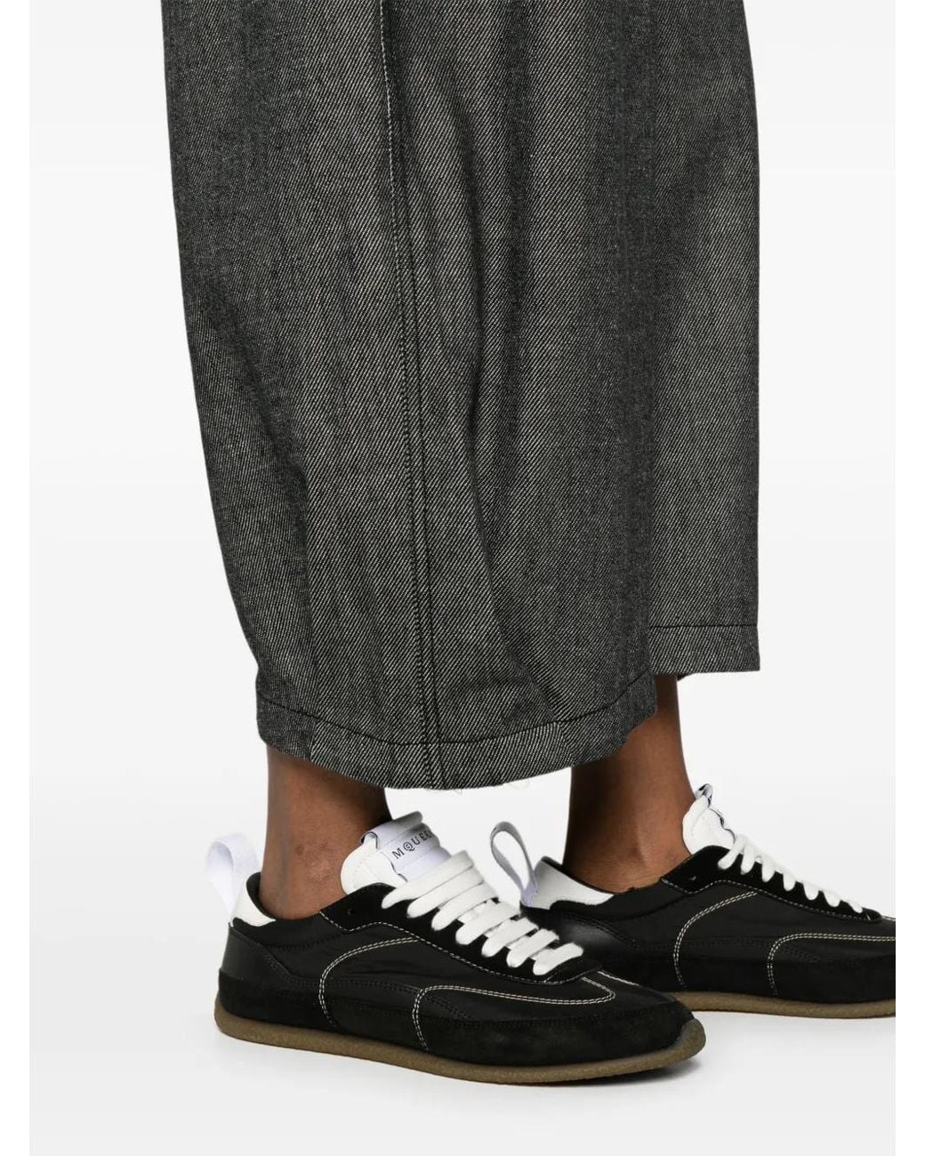 SOH Gray Belt-Loops Trousers