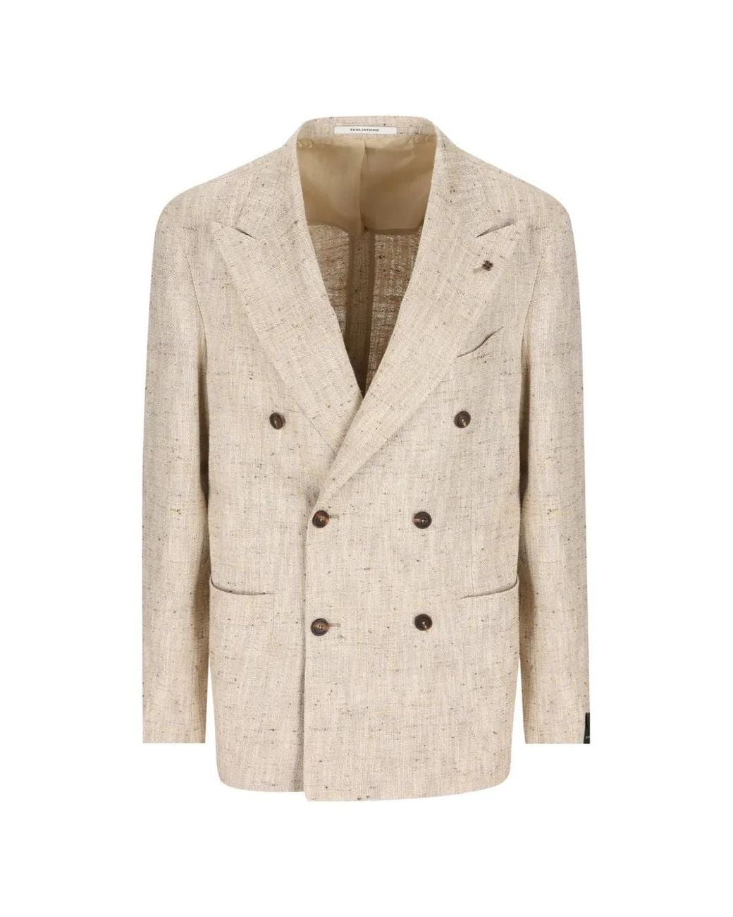 Tagliatore Natural Blazer À Boutonnière Croisée for men