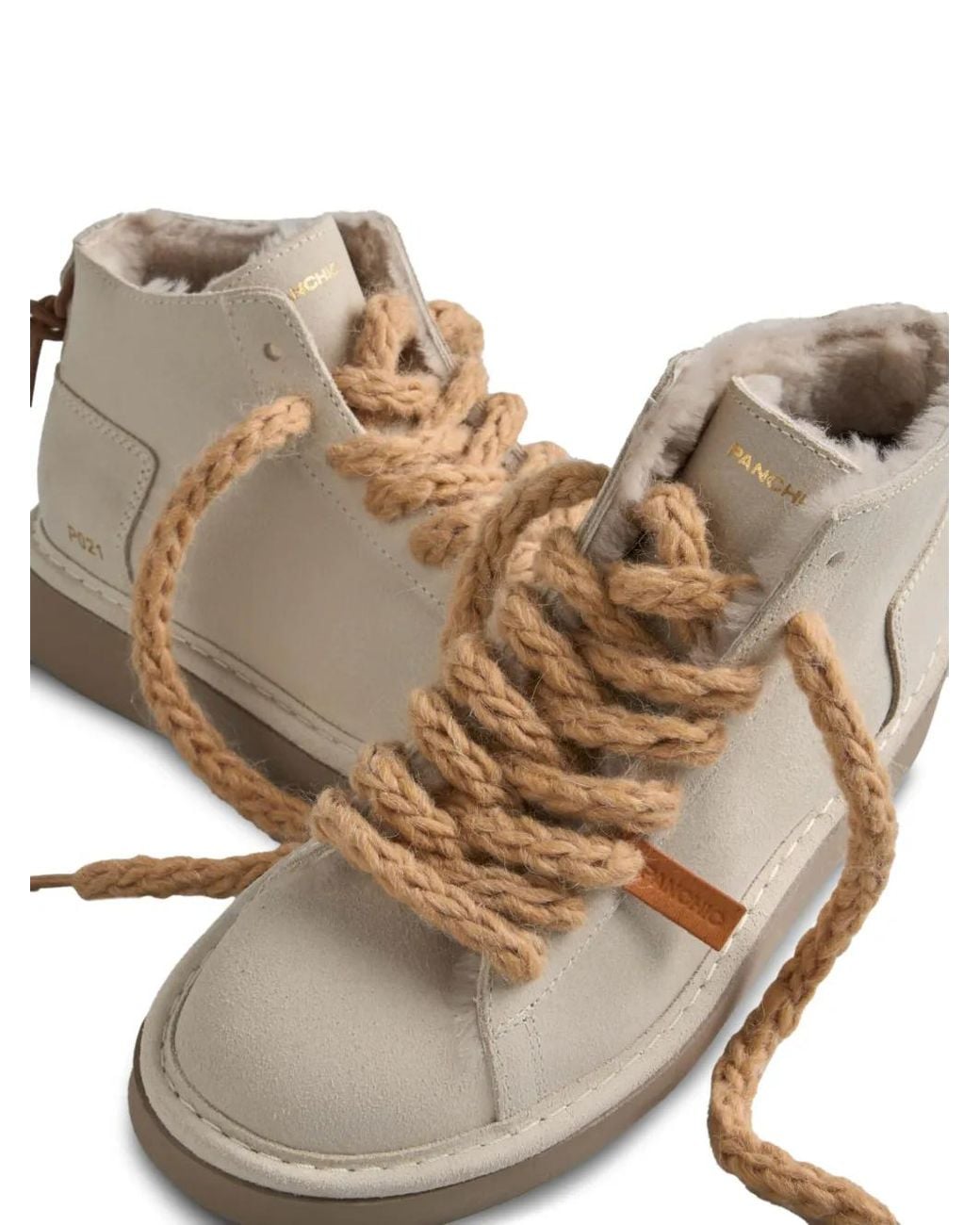 Pànchic Natural P021 Suede Sneakers