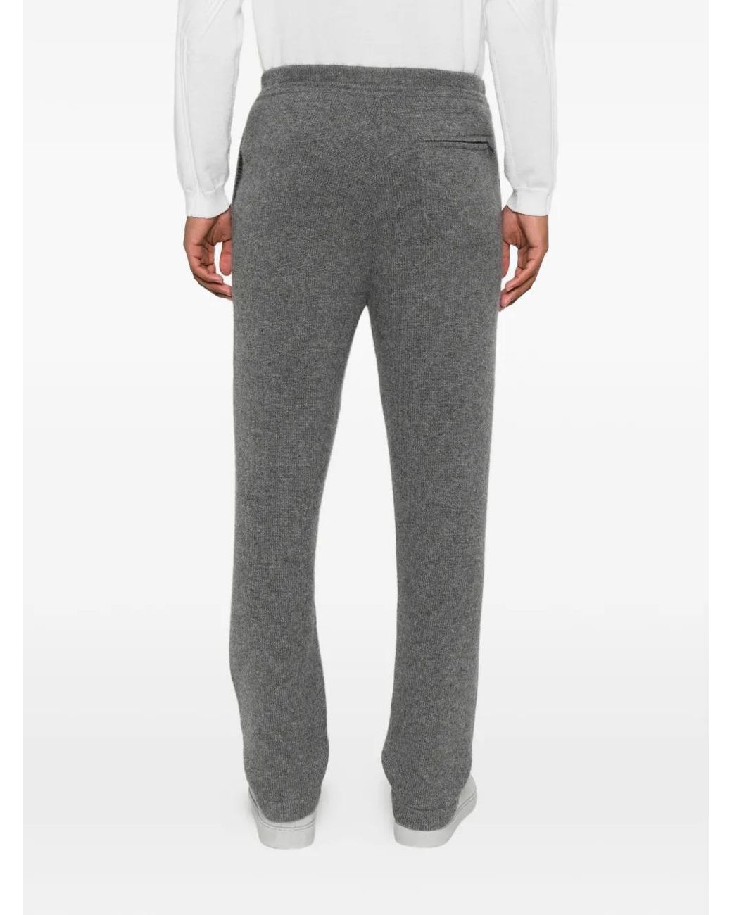 Eleventy Gray Pantalon De Jogging En Cachemire for men
