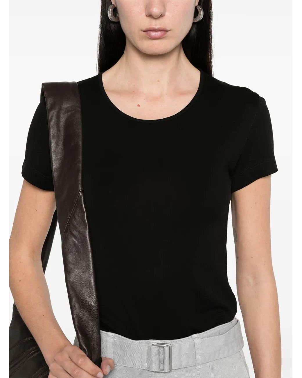 Lemaire Black Basic Mc T-Shirt