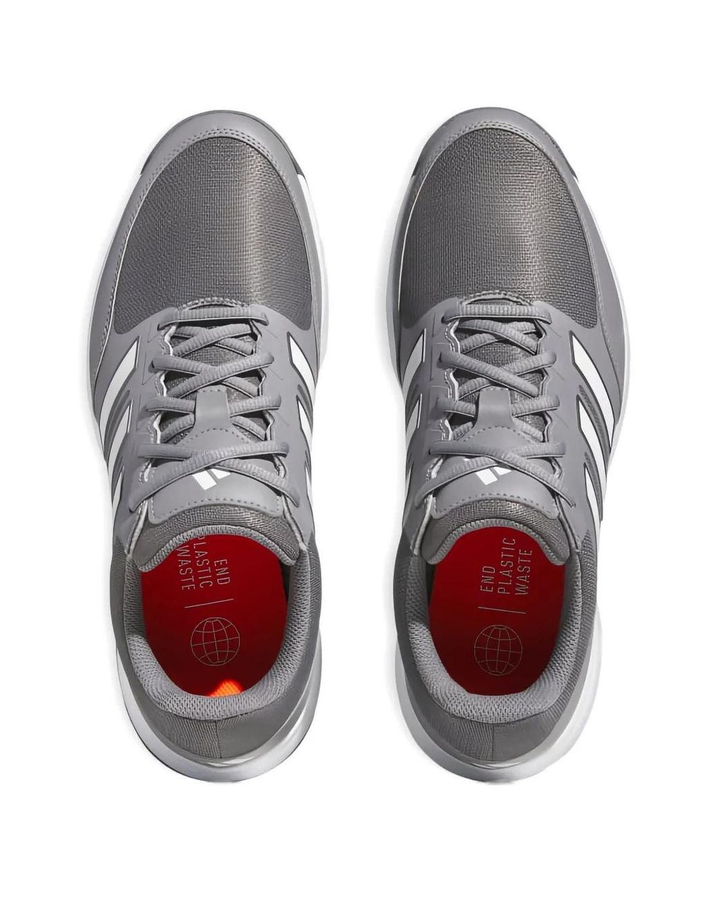 Adidas White Tech Response 3.0 Golf Shoes for men