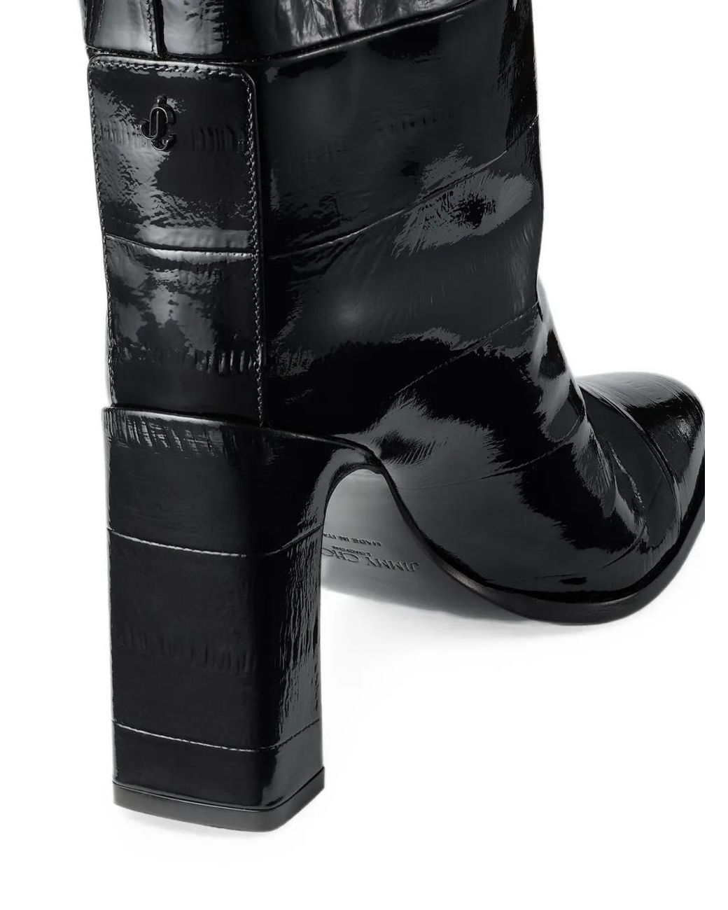 Jimmy Choo Black Cuissardes Caly 85