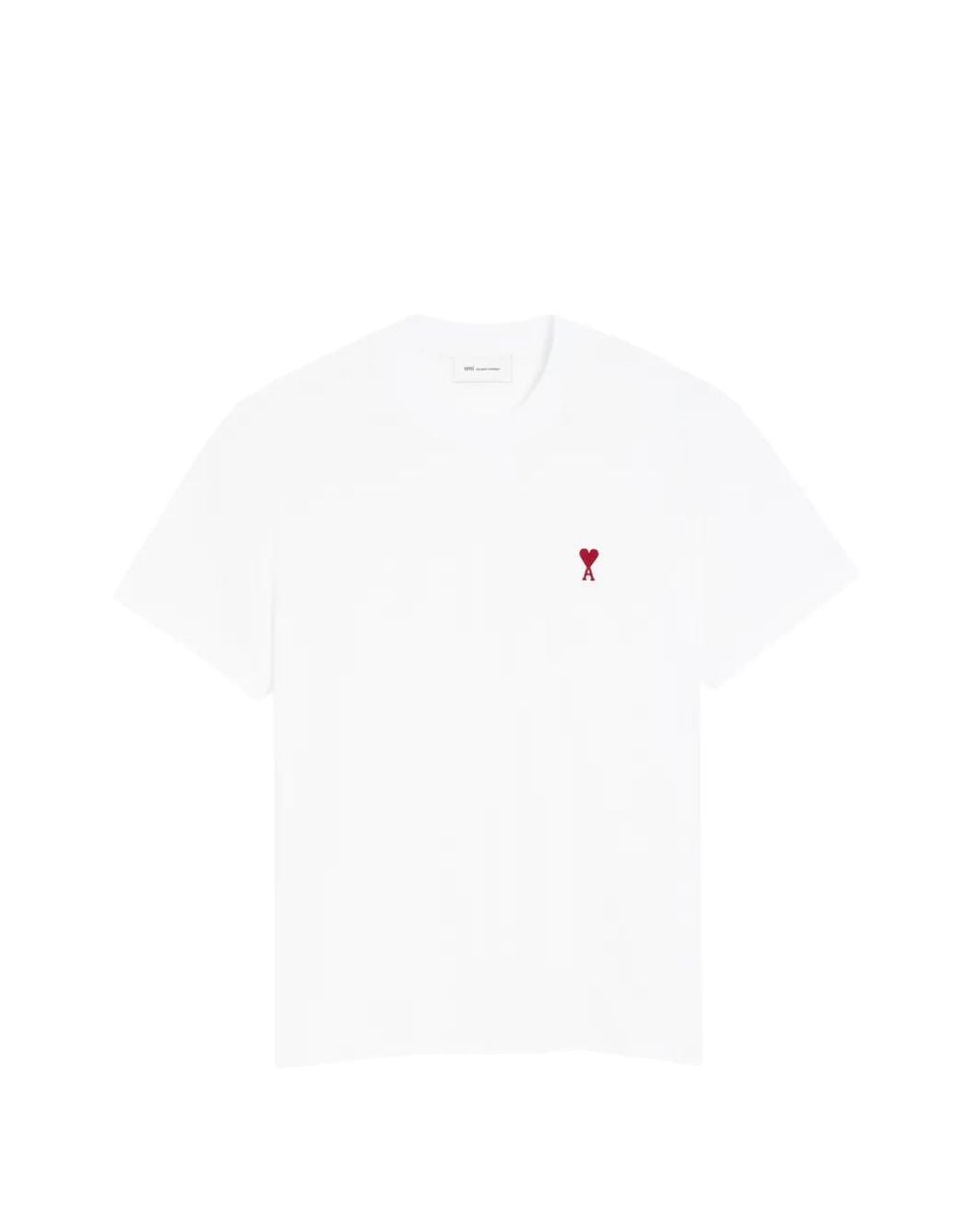 Chemise Ami De Cœur À Logo Brodé AMI en coloris White