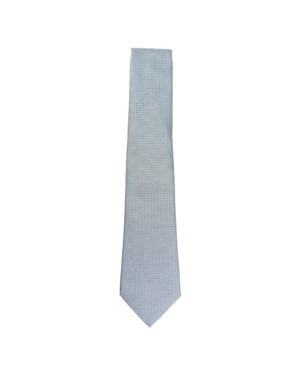 Giorgio Armani Blue Pattern Tie for men