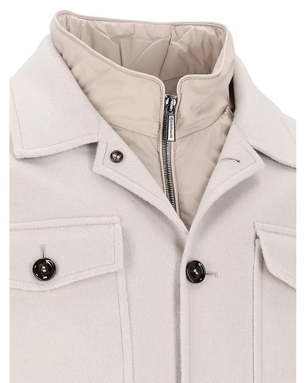 Moorer Natural Dossi-Cw Jacket for men