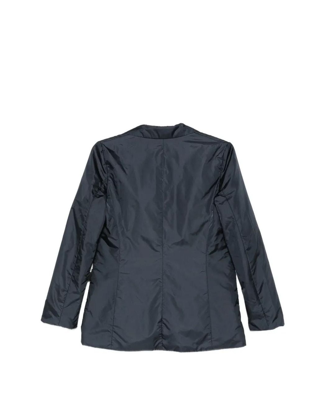 Aspesi Blue Single-Breasted Pocket Blazer