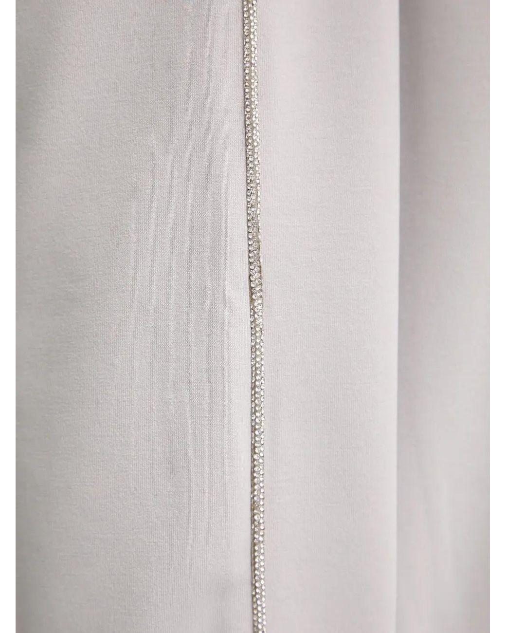EA7 White Sweat Zippé À Capuche À Ornements