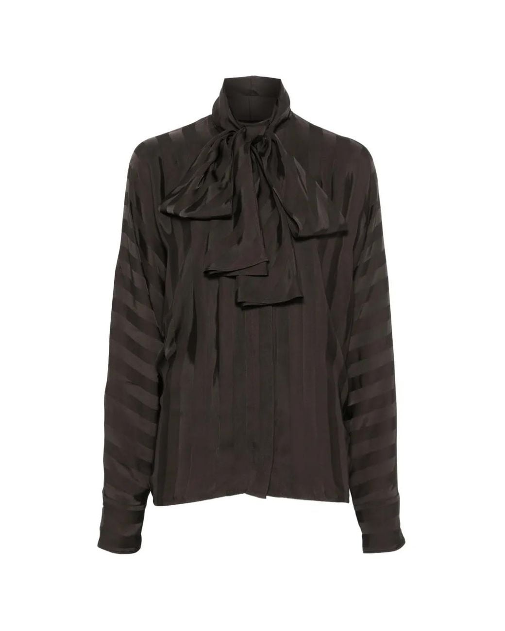 Sportmax Black Oversized Kimono Shirt