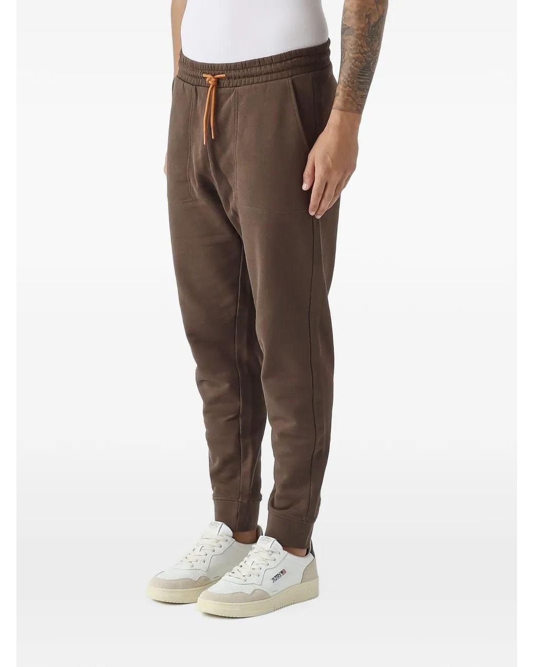 Blauer Brown Drawstring Track Pants for men