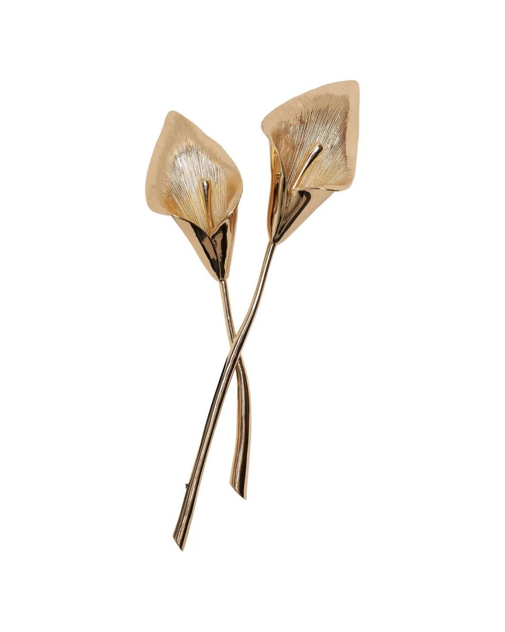 Carolina Herrera White Calla Lily Brooch
