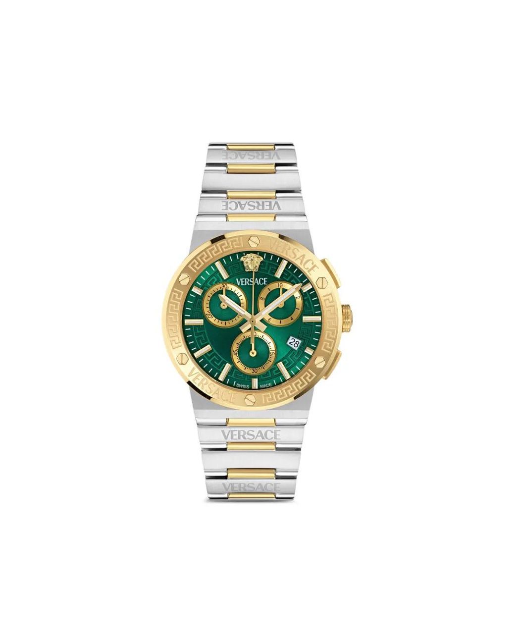 Versace White Greca 40Mm for men