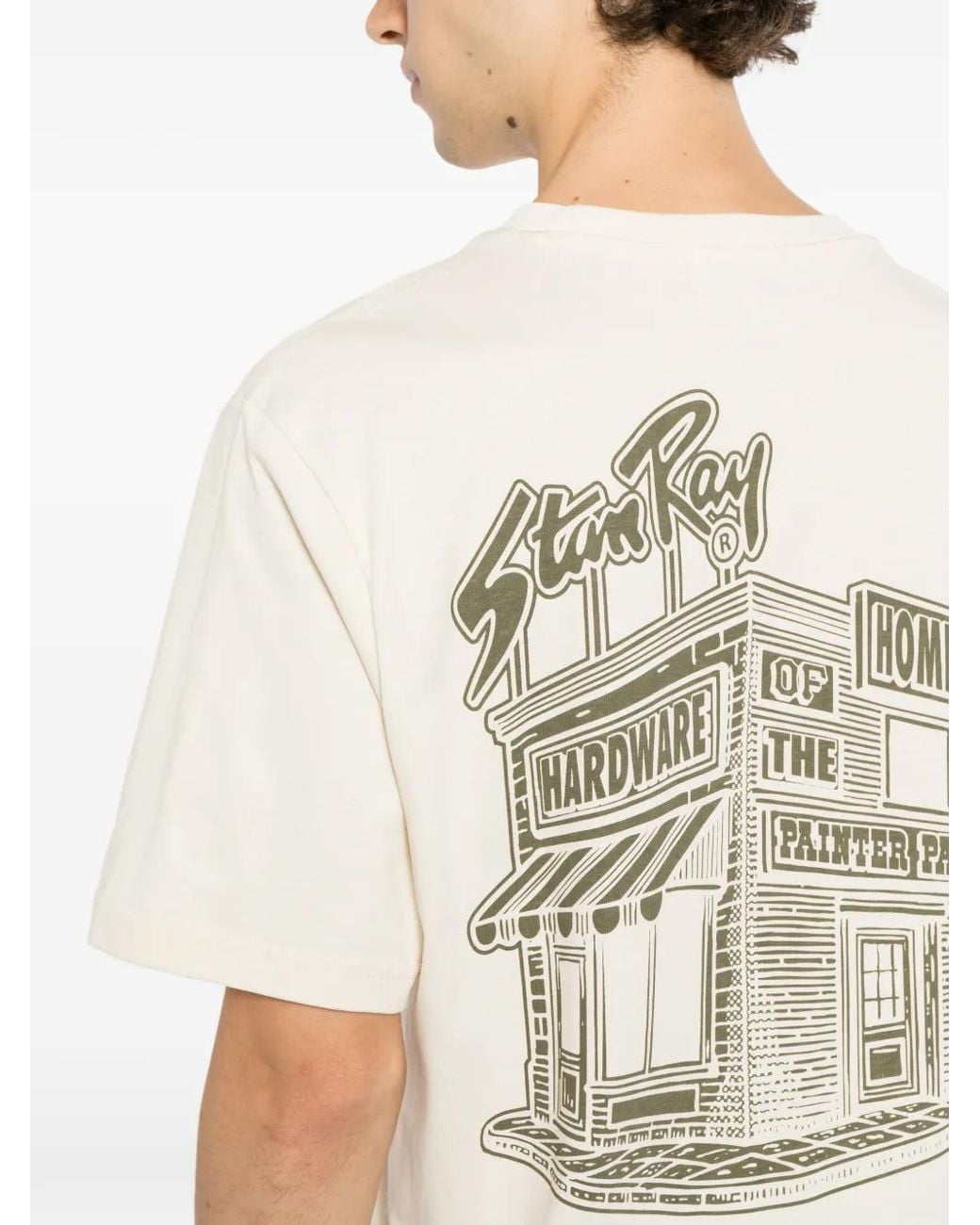 Stan Ray White Old Time Service Tee for men