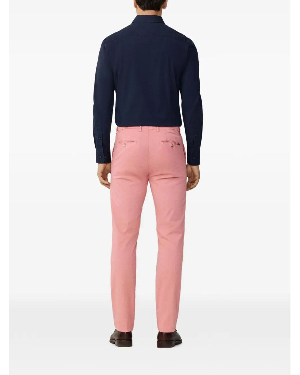 Hackett Red Slim-Fit Chinos for men