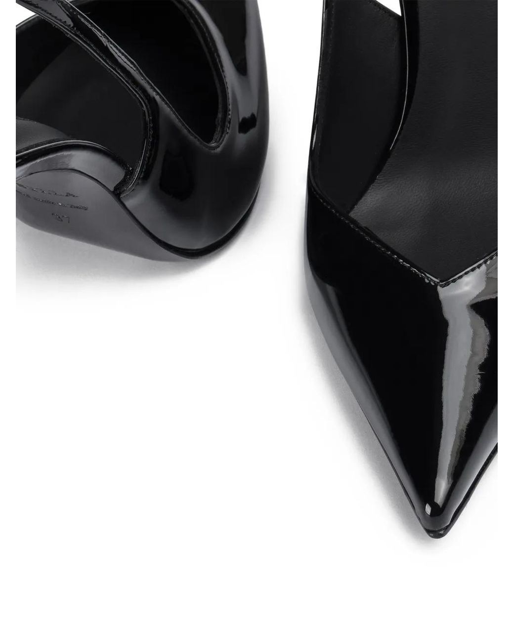 Le Silla Black Vivienne Slingback Pumps