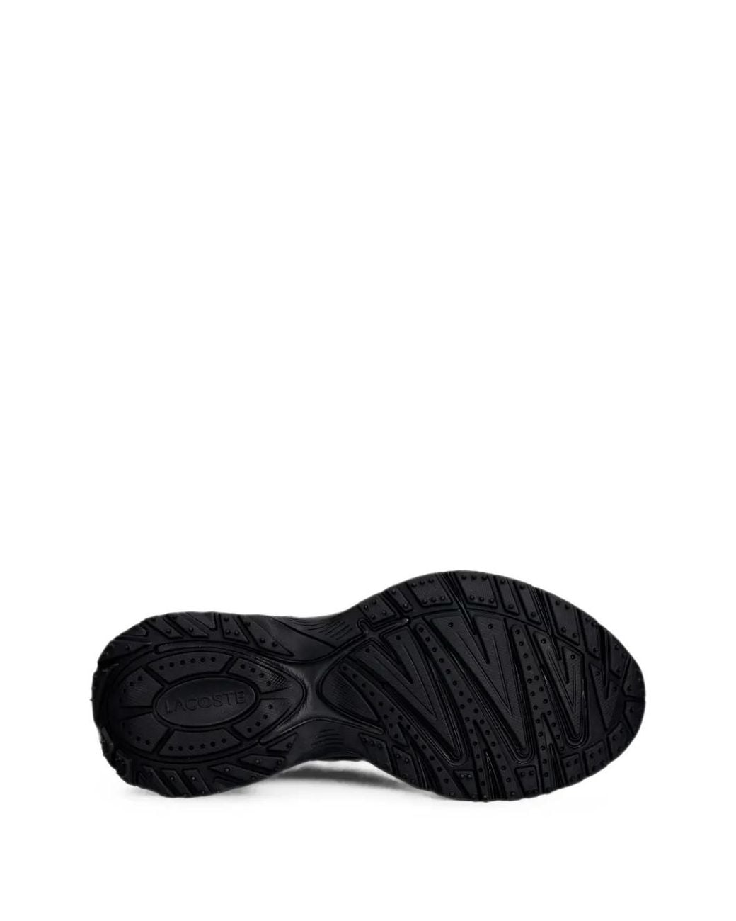 Lacoste Black L003 Neo Shot Panelled Mesh Sneakers for men