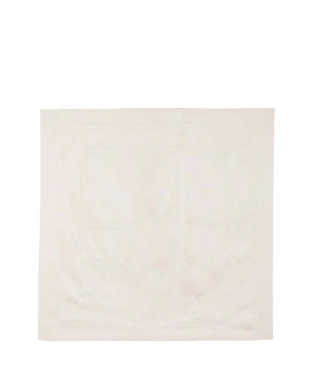 Totême Natural Embroidered Scarf