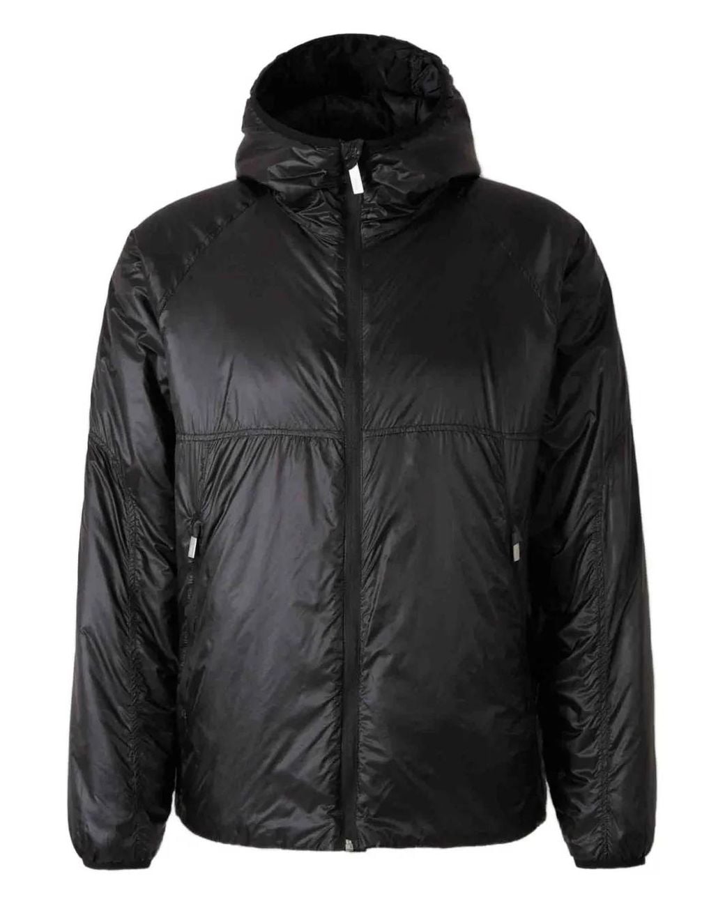 Herno Black Hooded Jacket for men