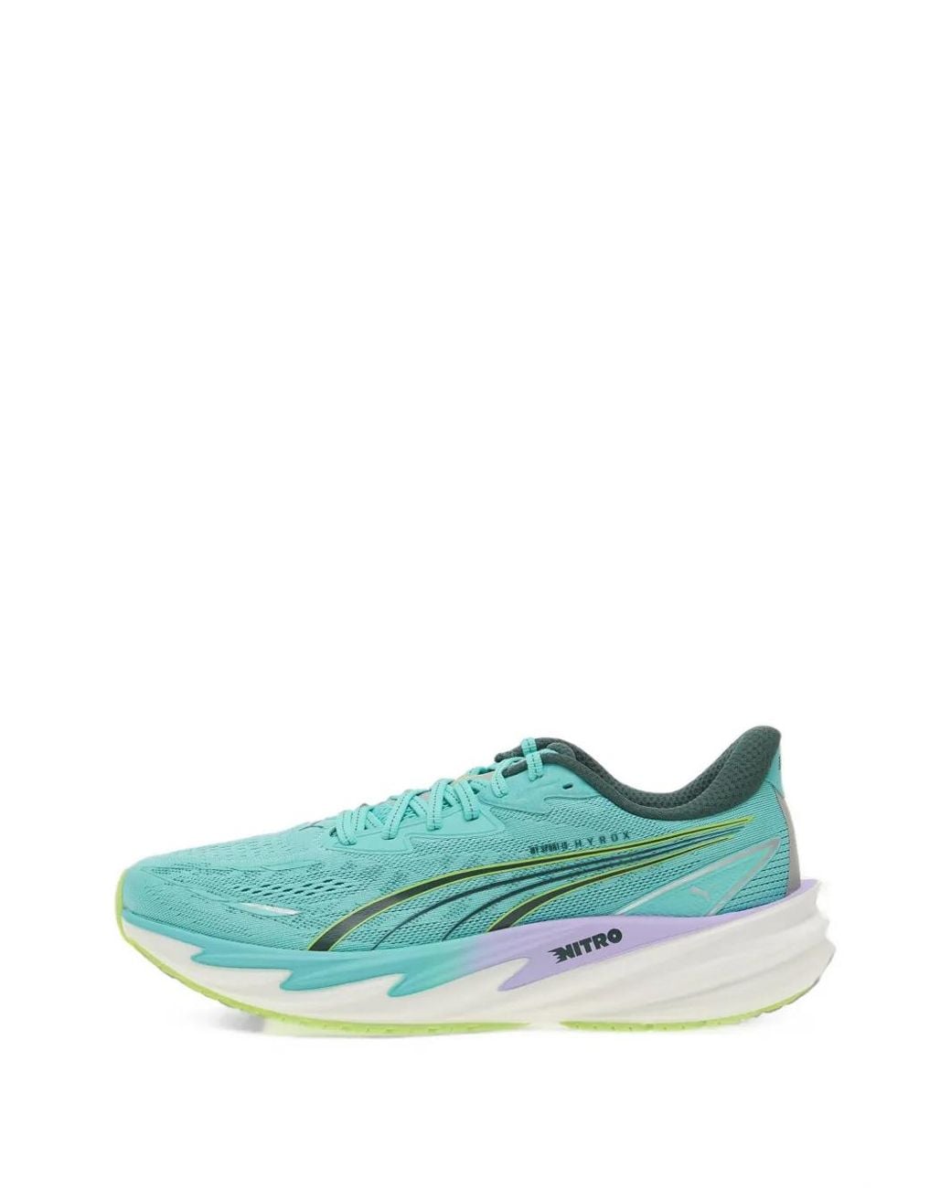 PUMA Green X Hyrox Velocity Nitro 5 Mesh-Panels Low-Top Sneakers