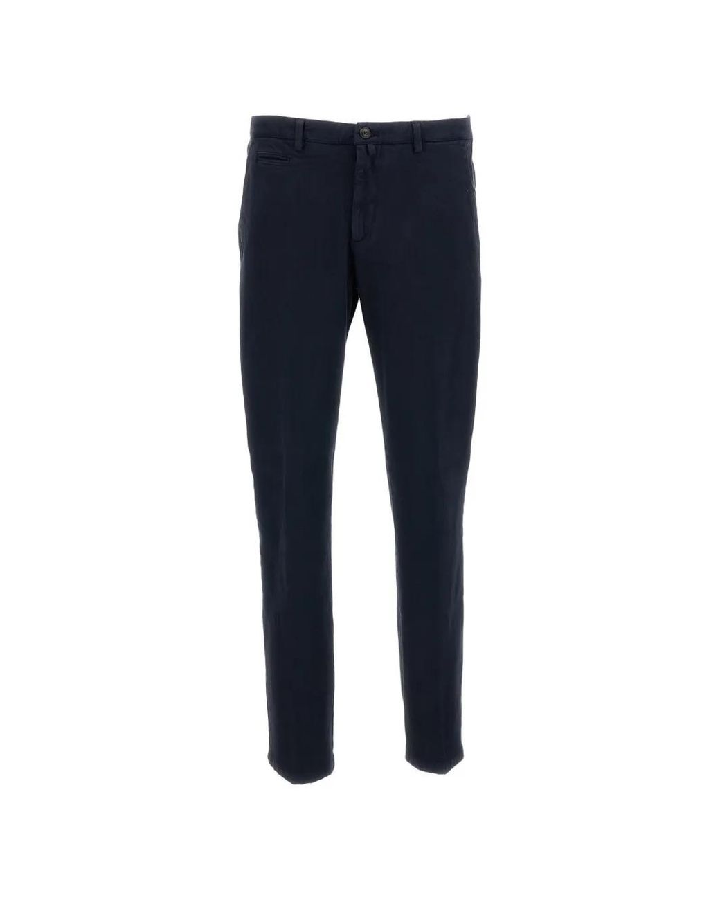 Briglia 1949 Blue Straight-Leg Trousers for men