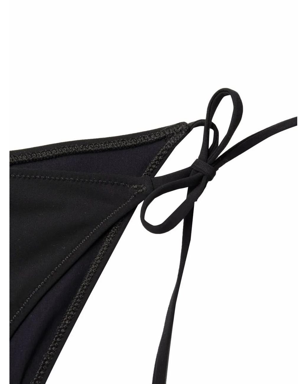 Lido Bikini Met Gestrikte Taille in het Black