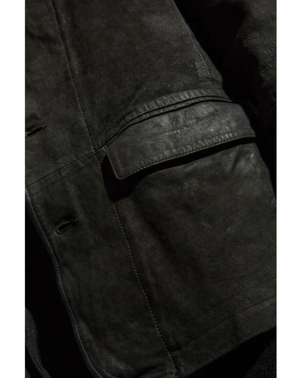 AllSaints Black Survey Blazer for men
