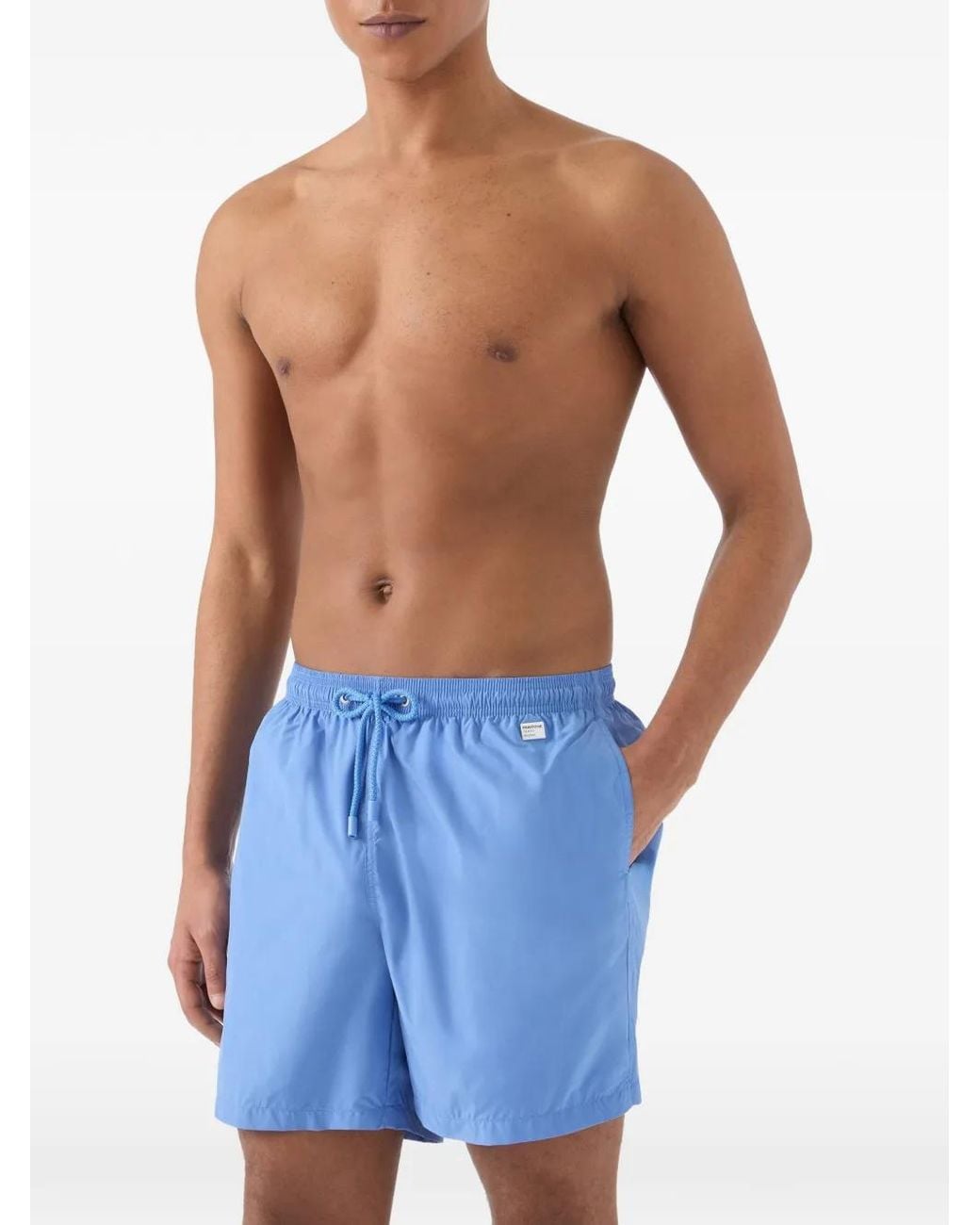 Mc2 Saint Barth Blue Lighting Pantone Swim Shorts Special Edition for men