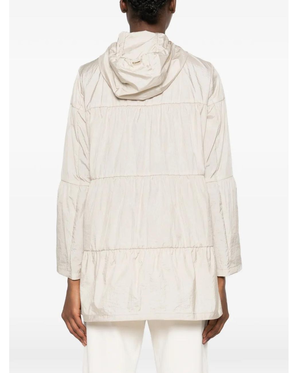 Herno White Chantilly Polyamide Parka